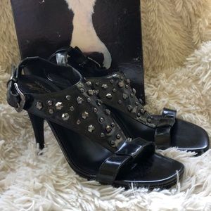 Donald J Pliner Black Nekita stilettos